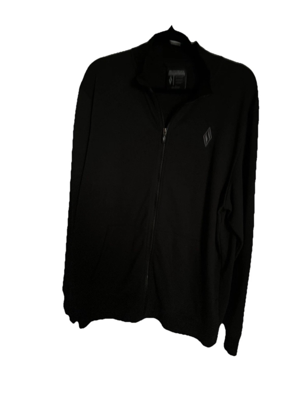 Skechers Men's Black Zip-Up Knit Sweater